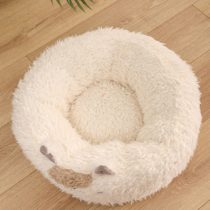 Alpaca Warm Plush Pet Bed