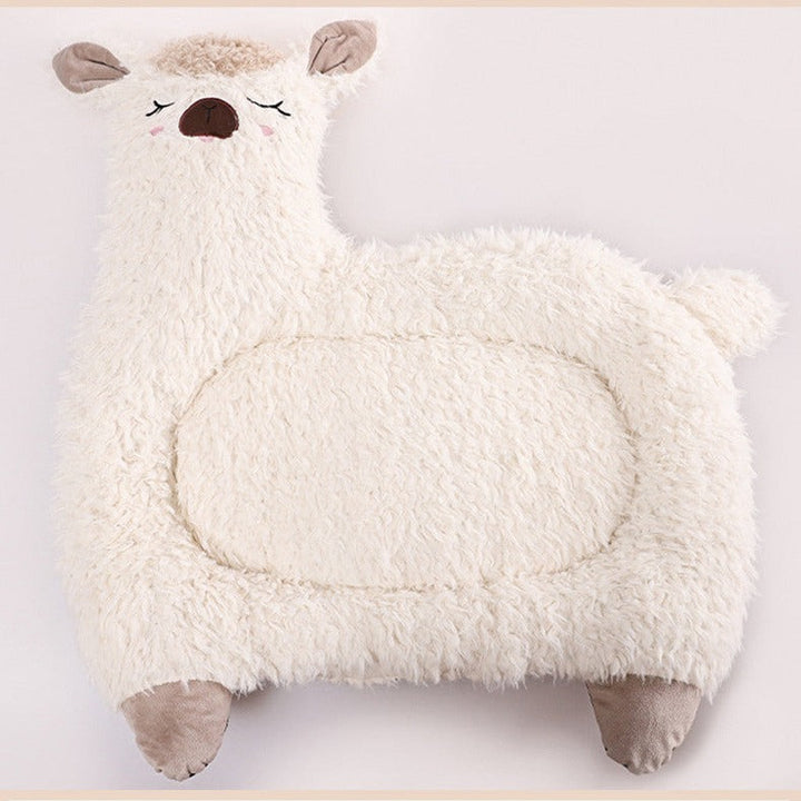 Alpaca Warm Plush Pet Bed