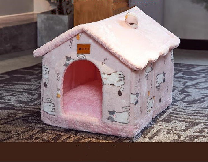 Foldable Warm Pet House