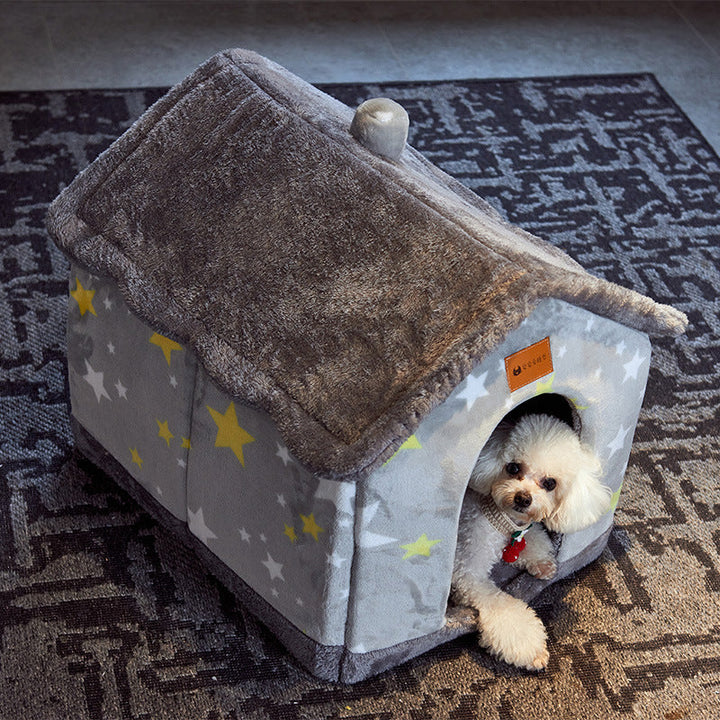 Foldable Warm Pet House