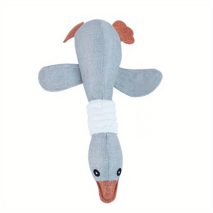 Cartoon Wild Goose Plush Dog Toy